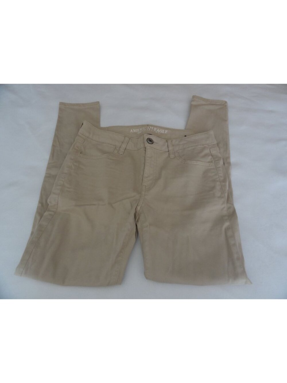 American Eagle AEO Khaki Super Stretch Hi-Rise Jegging - Womens 10